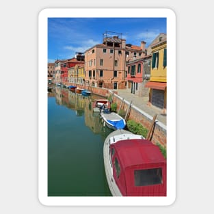 Canal in Dorsoduro Sticker